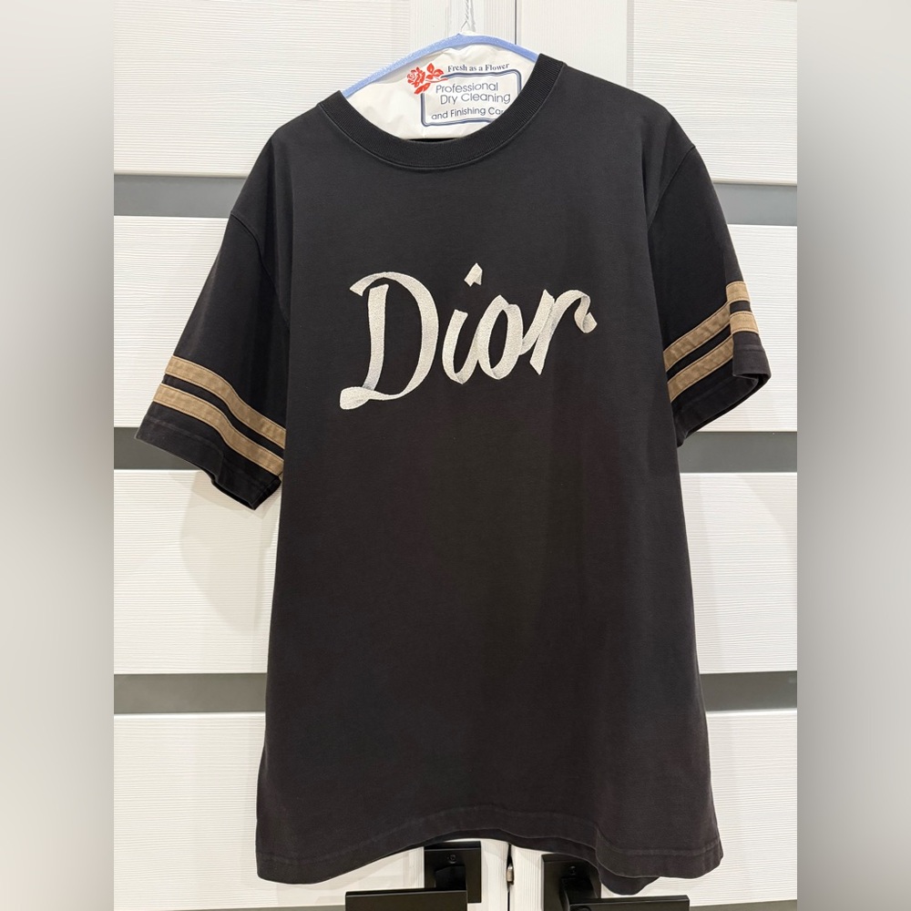 Dior Black Crew Neck Top